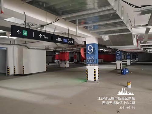 無(wú)錫交通標(biāo)線哪家最好？飛揚(yáng)市政無(wú)錫車位劃線項(xiàng)目順利完工