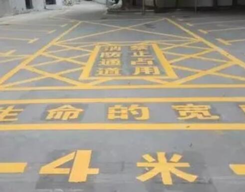 道路劃線，車位劃線，停車位劃線